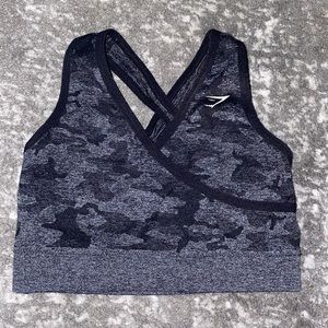 Gymshark camo sports bra